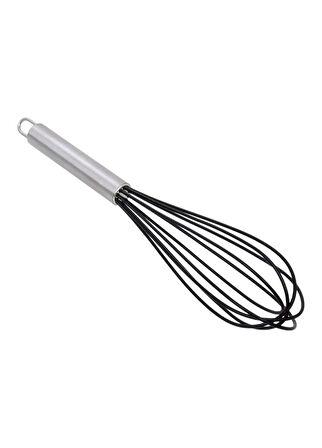 Sos Çırpma Teli Silikon Yumurta Çırpıcı Çikolata Çırpıcı Krema Çırpıcı Çelik Saplı 30 cm
