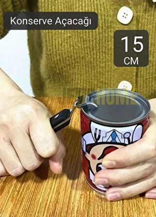 3’lü Ağız Konserve Açacağı Paslanmaz Şişe Açacağı Çelik Açacak 15 cm