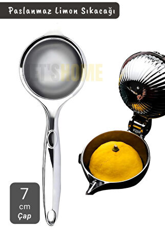 Limon Sıkacağı Paslanmaz Narenciye Sıkacağı Çelik Mandalina Sıkacağı 22 cm