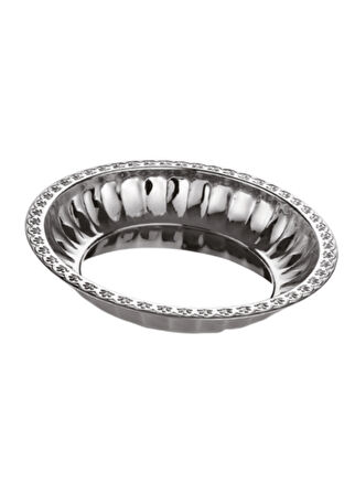 Çelik Meyvelik Tabak 26,5 cm Paslanmaz Çelik Tabak