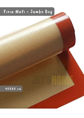 Silikon Mat Jumbo Boy Silpat Fırın Matı Pişirici Mat Pişirme Kağıdı 40*60 cm