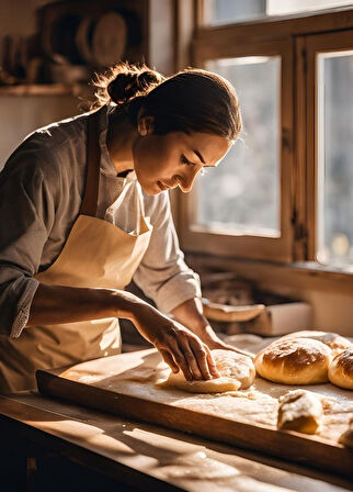 Börek Bıçağı Paslanmaz Çelik Pizza Bıçağı Börek Kesici No: 1 22 cm