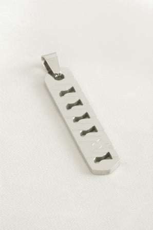 Çubuk Çelik Kolye Ucu 1*4,5 cm