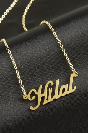 Hilal isimli kolye (Kişiye Özel)