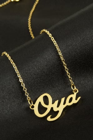 Oya isimli kolye (Kişiye Özel)