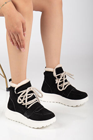 Suins Juliana Hakiki Deri Süet Kadın Bot