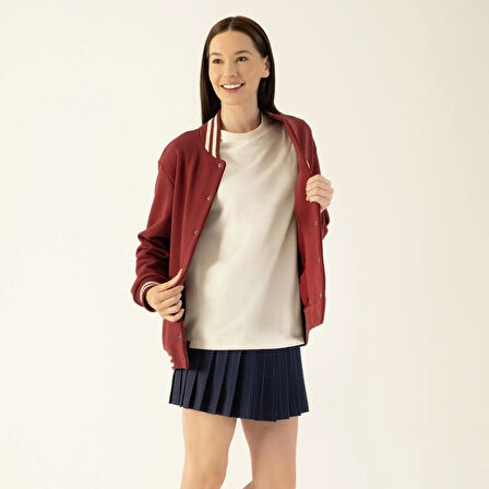 LAMPAGO Unisex Bomber Ceket