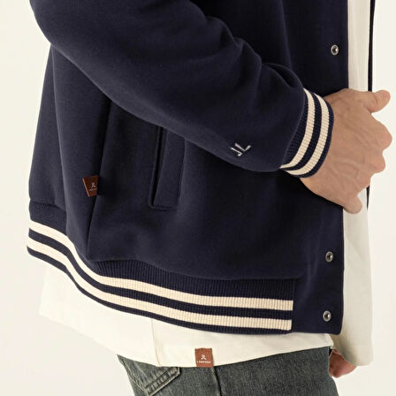 LAMPAGO Unisex Bomber Ceket