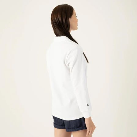 LAMPAGO Unisex Polo Yaka T-shirt