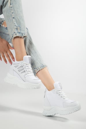 Suins Juvina Model Yüksek Gizli Topuklu Kadın Spor Ayakkabı Sneaker
