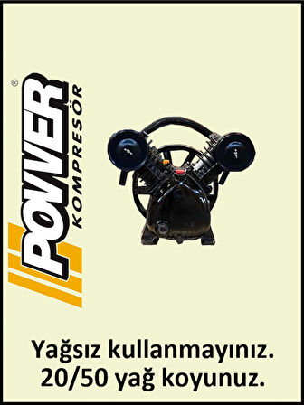 POWER JV-2065 200 Litre Kompresör Kafası