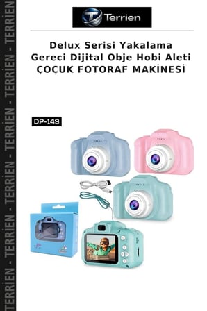 Delux Serisi Yakalama Gereci Dijital Obje Hobi Aleti ÇOÇUK FOTORAF MAKİNESİ