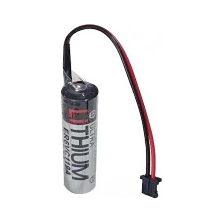 Toshiba ER6VC119A 3.6V Siyah Soket Lityum PilĞĞĞ