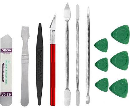 Çok Amaçlı Bilgisayar Laptop Notebook Tv Tablet Telefon Vs Plastik ve Metal Pena Ekran Kasa Açma Yardımcı Aparatı SETi06