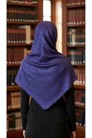 jakarlı çiçek desenli eşarp – hafif, kaymaz, modern tesettür eşarp 100 x 100 cm