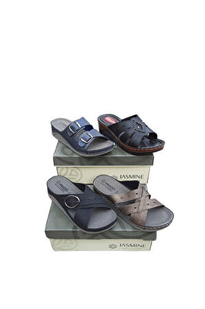 Ortopedik dikisli terlik  jasmine