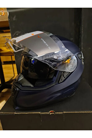 Sx.100 Mat Mavi Kask