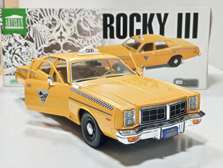 Dianomi 1:18 ÖLÇEK 1972 DODGE MONACO TAXİ HOLLYWOOD FİLM SERİSİ// DİECAST MODEL