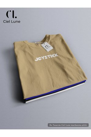 Nevermind Unisex Joystick Oversize Tişört