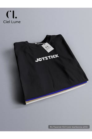 Nevermind Unisex Joystick Oversize Tişört