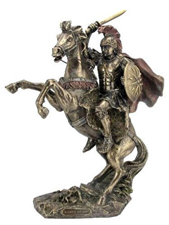 VERONESE BİBLOLAR-Wise Mitoloji & Tarih-BÜYÜK İSKENDER-26,5x11x33,5 CM-JWU76423A4