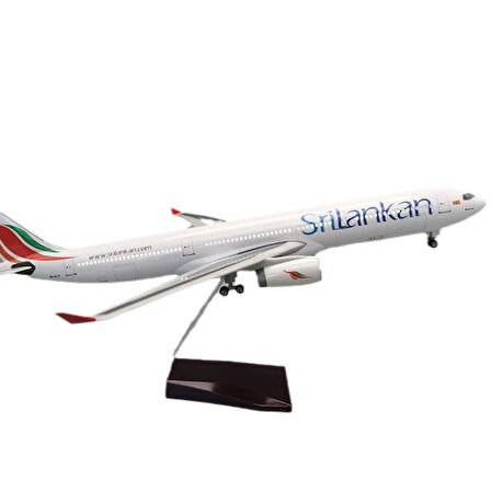  HEDİYELİK-MAKET UÇAKLAR-SRILANKAN-ÖLÇEK : 1:135 47 CM-JA330SRILANKAN