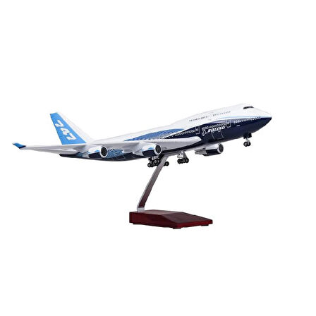  HEDİYELİK-MAKET UÇAKLAR-ORIGINAL-ÖLÇEK : 1:160 47 CM-JB747ORIGINAL