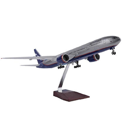  HEDİYELİK-MAKET UÇAKLAR-AEROFLOT-ÖLÇEK : 1:157 47 CM-JB777AEROFLOT