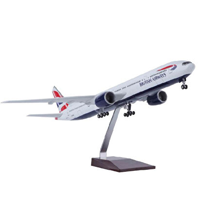  HEDİYELİK-MAKET UÇAKLAR-BRITISH-ÖLÇEK : 1:157 47 CM-JB777BRITISH