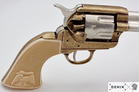 Denix Koleksiyon Grubu-CAL.45 PEACEMAKER TABANCA 5½", ABD 1873-JDNX1108-L-Orijinalden ilham alan tasarım