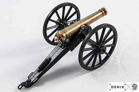 Denix Koleksiyon Grubu-İÇ SAVAŞ TOPU, ABD 1857.-Orijinalden ilham alan tasarım-JDNX446-12 cm
