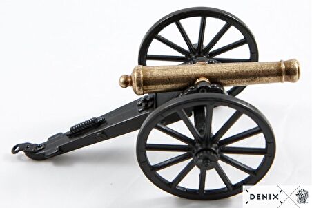 Denix Koleksiyon Grubu-İÇ SAVAŞ TOPU, ABD 1857.-Orijinalden ilham alan tasarım-JDNX446-12 cm