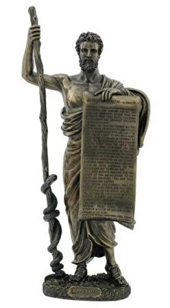WISE Veronese Serisi-Wise Mitoloji & Tarih-HİPOKRAT BİBLO-15,5*10*34,5 CM