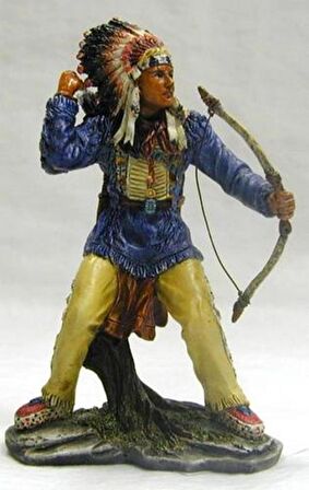 WISE Veronese Serisi-Wise Kurşun Asker-KIZILDERİLİ BIBLO-10 CM