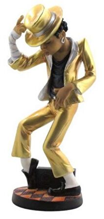 WISE Veronese Serisi-WISE MICHEAL JACKSON PARLAK SARI-21*7,5*7,5 CM.