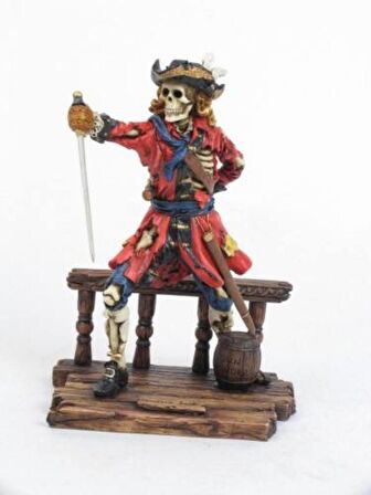 WISE Veronese İskelet Serisi-CALICO JACK-20*12*8 CM