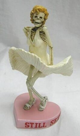 WISE Veronese İskelet Serisi-WISE İSKELET MARILYN MONROE-17*7*7 CM