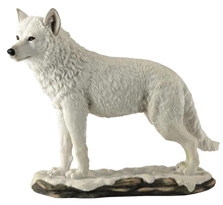 WISE Veronese Serisi-WISE BEYAZ KURT-23*9*20 CM