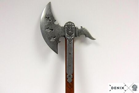Denix-SAVAŞ BALTASI, ALMANYA 11. YÜZYIL-Made in Spain-Handmade-Boyutlar: 80 cm Ağırlık: 1.140 g Dönem: Ortaçağ Avrupası VI-XV C.