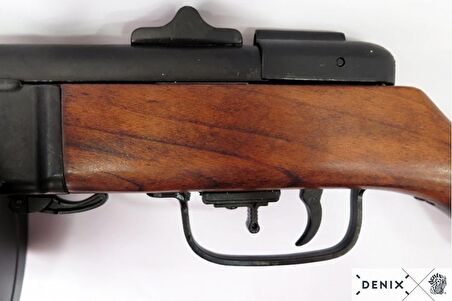 Dekoratif Denix-PPSH-41 HAFİF MAKİNELİ TÜFEK, SOVYETLER BİRLİĞİ 1941 (II. DÜNYA SAVAŞI)-Made in Spain-Handmade