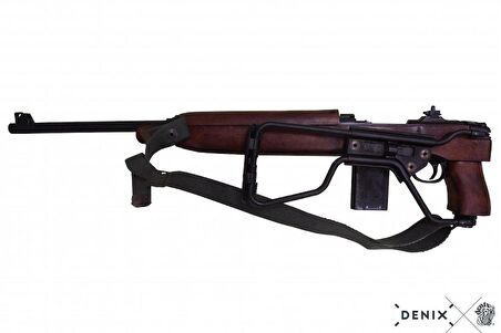 Denix-M1A1 KARABİNA, PARAŞÜTÇÜ MODELİ, ABD 1942-Made in Spain-Handmade