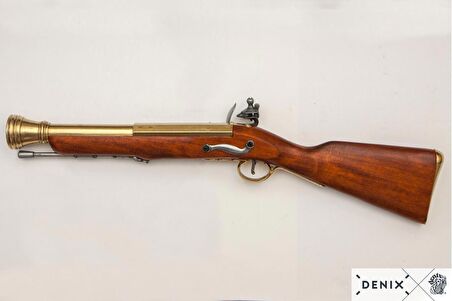 Denix-BLUNDERBUSS, İNGİLTERE 18. C-Made in Spain-Handmade