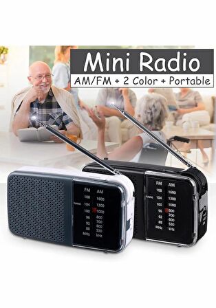 Cep Tipi Taşınabilir Am / Fm Radyo Knstar K-258 Yeni Seri Radyo