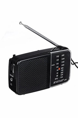 Knstar K-258 Taşınabilir Cep Radyosu