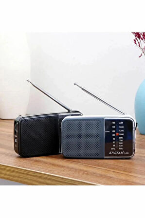 Knstar K-258 Taşınabilir Cep Radyosu