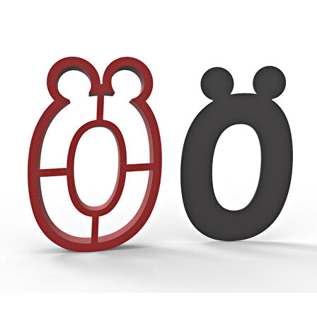 Ö Harfi Kurabiye Kalıbı