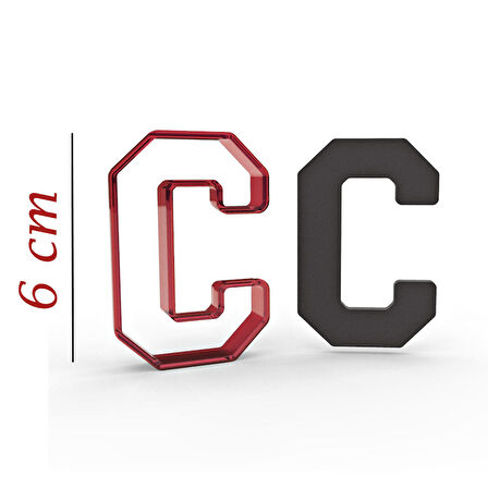 6 cm C Harfi Kurabiye Kalıbı