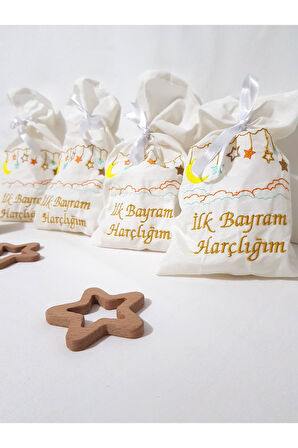 3 adet Bayram Harçlık Kesesi 15x20 cm
