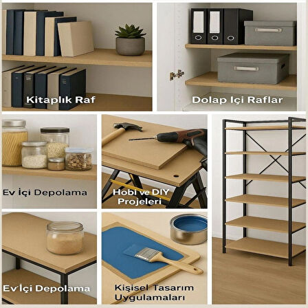 Ham Sunta, Raf Suntası, Kitaplık Rafı Suntası, 5 Adet