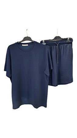 9008 DÜZ TİŞÖRT ŞORT TAKIM